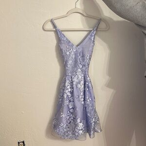BCX Lilac Lace Dress